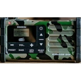 Sangean Survivor MMR-88 Φορητό Ραδιόφωνο Επαναφορτιζόμενο DAB+ με USB Πολύχρωμο