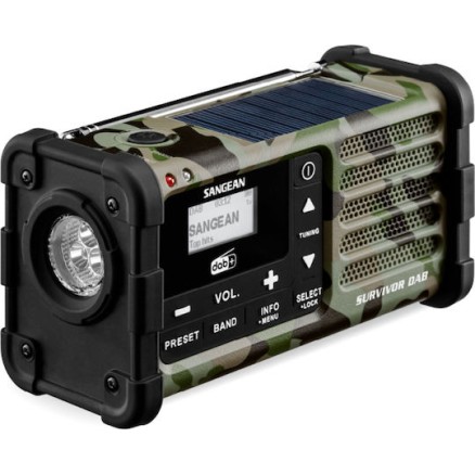 Sangean Survivor MMR-88 Φορητό Ραδιόφωνο Επαναφορτιζόμενο DAB+ με USB Πολύχρωμο
