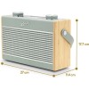 Roberts Rambler Max Φορητό Ραδιόφωνο DAB+ με Bluetooth και USB Duck Egg Blue