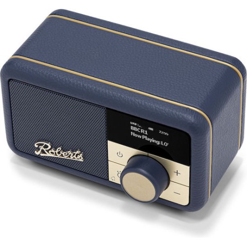 Roberts Revival Petite 2 Φορητό Ραδιόφωνο Επαναφορτιζόμενο DAB+ με Bluetooth Midnight Blue