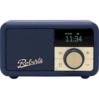 Roberts Revival Petite 2 Φορητό Ραδιόφωνο Επαναφορτιζόμενο DAB+ με Bluetooth Midnight Blue