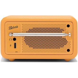 Roberts Revival Petite 2 Φορητό Ραδιόφωνο Επαναφορτιζόμενο DAB+ με Bluetooth Sunshine Yellow