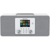 Grundig DTR 6100 Επιτραπέζιο Ραδιόφωνο Ρεύματος DAB+ με Bluetooth και USB Ασημί