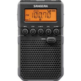Sangean DT-800 Ραδιοφωνάκι Μπαταρίας Μαύρο