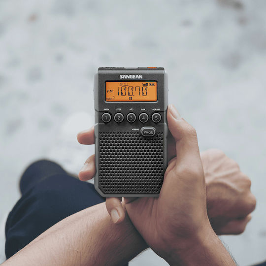 Sangean DT-800 Ραδιοφωνάκι Μπαταρίας Μαύρο