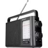 Sony ICF-506 Φορητό Ραδιόφωνο Ρεύματος / Μπαταρίας Μαύρο