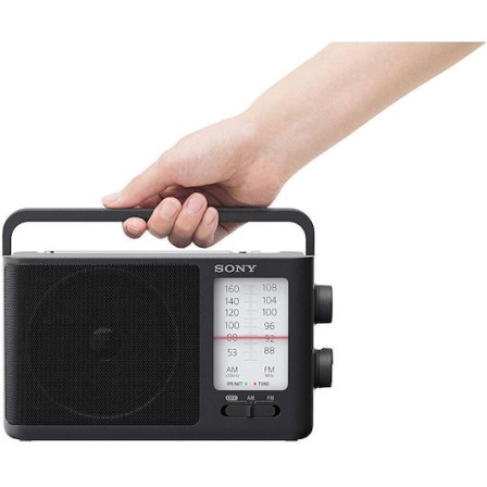 Sony ICF-506 Φορητό Ραδιόφωνο Ρεύματος / Μπαταρίας Μαύρο