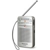 Panasonic RF-P50D Ραδιοφωνάκι Μπαταρίας Ασημί