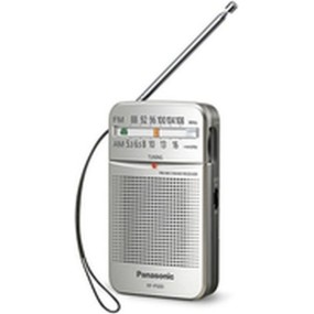 Panasonic RF-P50D Ραδιοφωνάκι Μπαταρίας Ασημί