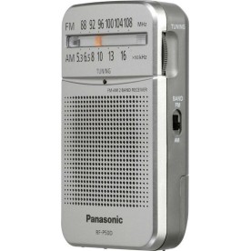 Panasonic RF-P50D Ραδιοφωνάκι Μπαταρίας Ασημί