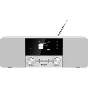 Technisat DigitRadio 4 C Επιτραπέζιο Ραδιόφωνο Ρεύματος DAB+ με Bluetooth Λευκό