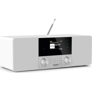 Technisat DigitRadio 4 C Επιτραπέζιο Ραδιόφωνο Ρεύματος DAB+ με Bluetooth Λευκό