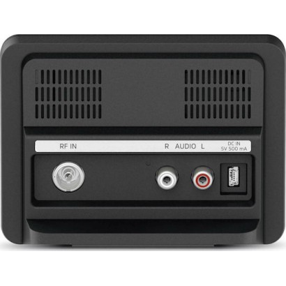 Technisat DigitRadio 10 C Επιτραπέζιο Ραδιόφωνο Ρεύματος DAB+ με Bluetooth Black/Silver