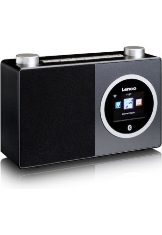 Lenco DIR-70 Επιτραπέζιο Ραδιόφωνο Ρεύματος DAB με Bluetooth Μαύρο