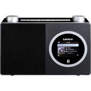 Lenco DIR-70 Επιτραπέζιο Ραδιόφωνο Ρεύματος DAB με Bluetooth Μαύρο