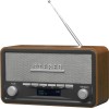 Denver DAB-18 Retro Επιτραπέζιο Ραδιόφωνο Ρεύματος / Μπαταρίας DAB+ με Bluetooth Καφέ