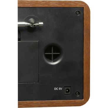 Denver DAB-18 Retro Επιτραπέζιο Ραδιόφωνο Ρεύματος / Μπαταρίας DAB+ με Bluetooth Καφέ