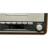 Denver DAB-18 Retro Επιτραπέζιο Ραδιόφωνο Ρεύματος / Μπαταρίας DAB+ με Bluetooth Καφέ