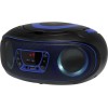 Denver Φορητό Ηχοσύστημα με Bluetooth / CD / USB / Ραδιόφωνο Μπλε