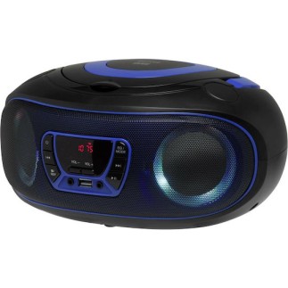 Denver Φορητό Ηχοσύστημα με Bluetooth / CD / USB / Ραδιόφωνο Μπλε