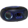 Denver Φορητό Ηχοσύστημα με Bluetooth / CD / USB / Ραδιόφωνο Μπλε
