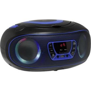 Denver Φορητό Ηχοσύστημα με Bluetooth / CD / USB / Ραδιόφωνο Μπλε