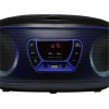 Denver Φορητό Ηχοσύστημα με Bluetooth / CD / USB / Ραδιόφωνο Μπλε