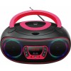 Denver Φορητό Ηχοσύστημα με Bluetooth / CD / USB / Ραδιόφωνο Ροζ