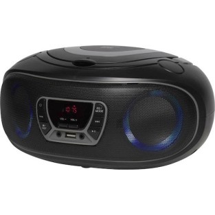Denver Φορητό Ηχοσύστημα με Bluetooth / CD / USB / Ραδιόφωνο Γκρι