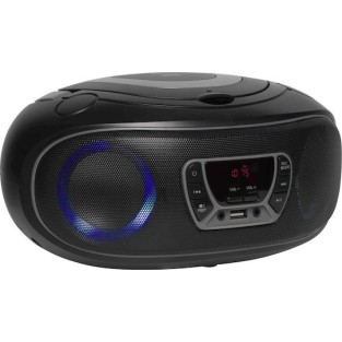 Denver Φορητό Ηχοσύστημα με Bluetooth / CD / USB / Ραδιόφωνο Γκρι