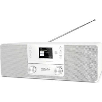 Technisat Ηχοσύστημα 2.0 DigitRadio 370 0001/3948 10W με CD Player και Bluetooth Λευκό