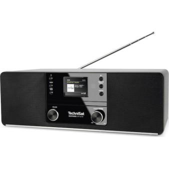 Technisat Ηχοσύστημα 2.0 DigitRadio 370 IR 0000/3949 10W με CD / Digital Media Player, WiFi και Bluetooth Μαύρο
