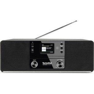 Technisat Ηχοσύστημα 2.0 DigitRadio 370 IR 0000/3949 10W με CD / Digital Media Player, WiFi και Bluetooth Μαύρο