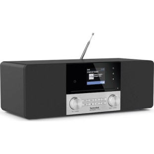 Technisat DigitRadio 3 Voice Επιτραπέζιο Ραδιόφωνο Ρεύματος DAB+ με Bluetooth και USB Μαύρο