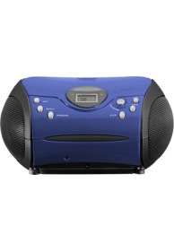 Lenco Φορητό Ηχοσύστημα με CD / MP3 / Ραδιόφωνο Μπλε