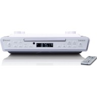 Lenco Φορητό Ηχοσύστημα με Bluetooth / CD / Ραδιόφωνο σε Λευκό Χρώμα