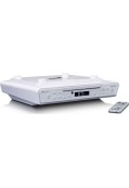Lenco Φορητό Ηχοσύστημα με Bluetooth / CD / Ραδιόφωνο σε Λευκό Χρώμα