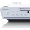 Lenco Φορητό Ηχοσύστημα με Bluetooth / CD / Ραδιόφωνο σε Λευκό Χρώμα