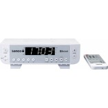 Lenco KCR-100 Επιτραπέζιο Ραδιόφωνο Ρεύματος με Bluetooth Λευκό