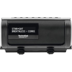 Technisat DigitRadio Bike 1 Φορητό Ραδιόφωνο Επαναφορτιζόμενο DAB+ με Bluetooth Μαύρο