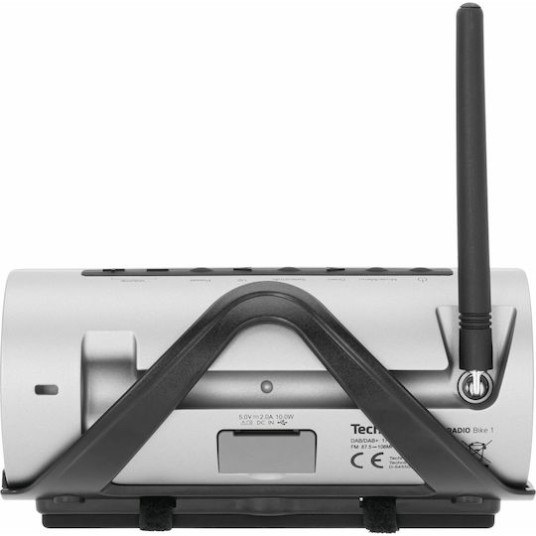 Technisat DigitRadio Bike 1 Φορητό Ραδιόφωνο Επαναφορτιζόμενο DAB+ με Bluetooth Μαύρο