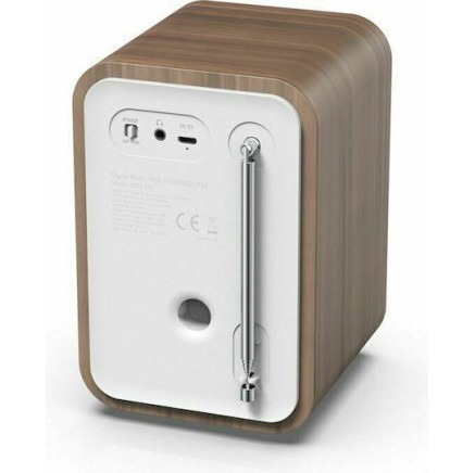 Denver DAB-48 Φορητό Ραδιόφωνο Ρεύματος DAB+ με Bluetooth Λευκό