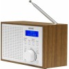 Denver DAB-46 Επιτραπέζιο Ραδιόφωνο Ρεύματος / Μπαταρίας DAB+ Λευκό White