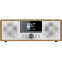 Denver MIR-270DW Φορητό Ηχοσύστημα με Bluetooth / CD / Ραδιόφωνο Καφέ