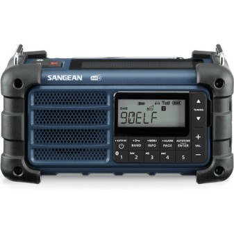 Sangean MMR-99 Φορητό Ραδιόφωνο Ηλιακό DAB Μπλε