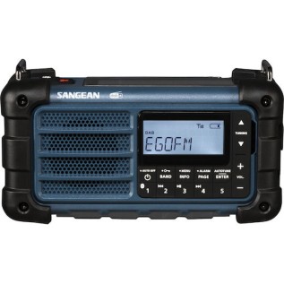 Sangean MMR-99 Φορητό Ραδιόφωνο Ηλιακό DAB Μπλε