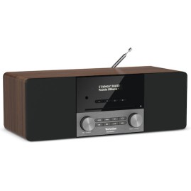 Technisat Ηχοσύστημα 2.0 DigitRadio 3 20W με CD / Digital Media Player και Bluetooth Καρυδιά