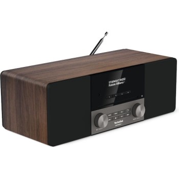 Technisat Ηχοσύστημα 2.0 DigitRadio 3 20W με CD / Digital Media Player και Bluetooth Καρυδιά