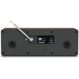 Technisat Ηχοσύστημα 2.0 DigitRadio 3 20W με CD / Digital Media Player και Bluetooth Καρυδιά