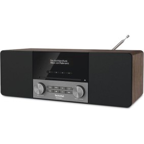 Technisat Ηχοσύστημα 2.0 DigitRadio 3 20W με CD / Digital Media Player και Bluetooth Καρυδιά